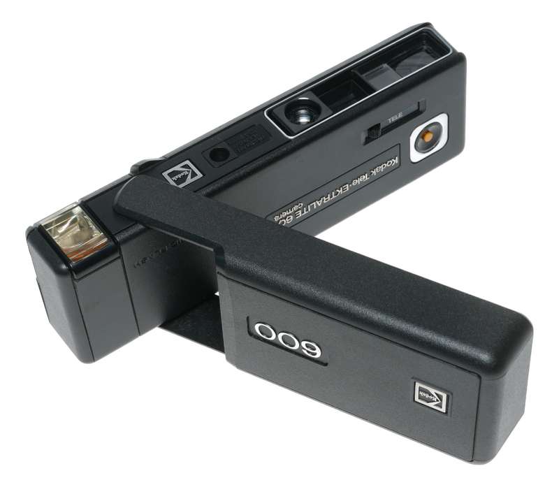 Kodak 600 Tele-Ektralite Compact Electronic Flash Camera in Box