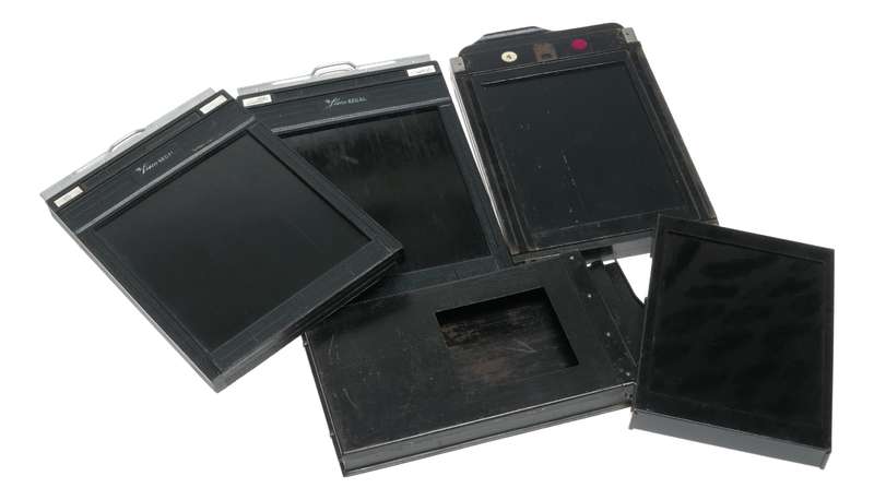 Lisco Regal 4x5 Various Wood Metal Large Format Cut Film Holders