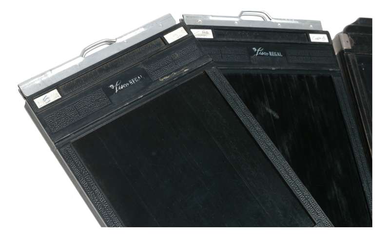 Lisco Regal 4x5 Various Wood Metal Large Format Cut Film Holders