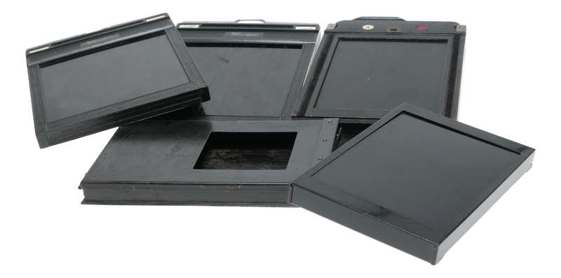 Lisco Regal 4x5 Various Wood Metal Large Format Cut Film Holders