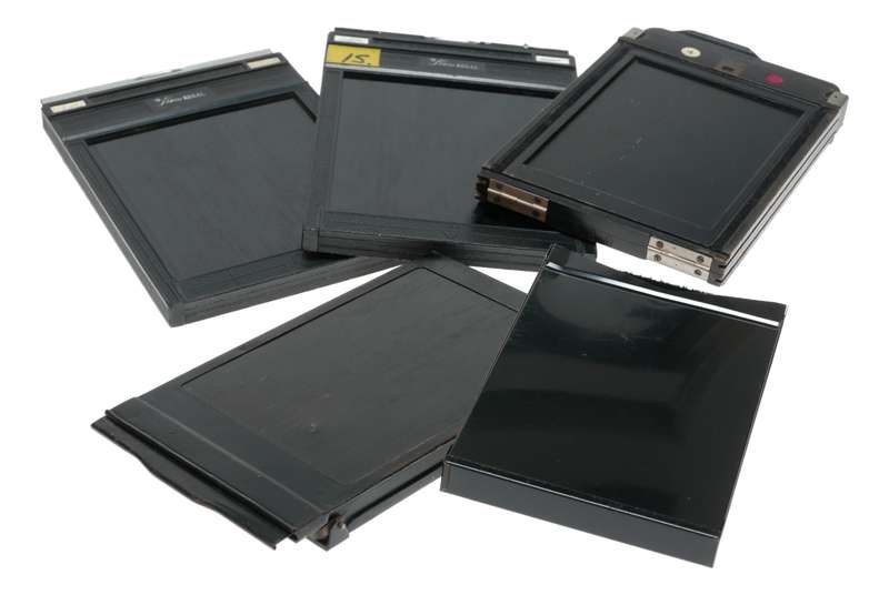 Lisco Regal 4x5 Various Wood Metal Large Format Cut Film Holders