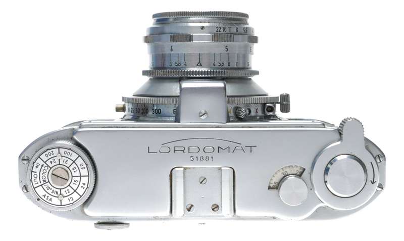Leidolf Wetzlar Lordomat 35mm Film Camera Lordonar 2.8/50