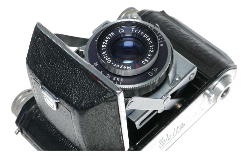 Welta Welti I 35mm Film Camera Meyer Optik Trioplan 1:2.9/50