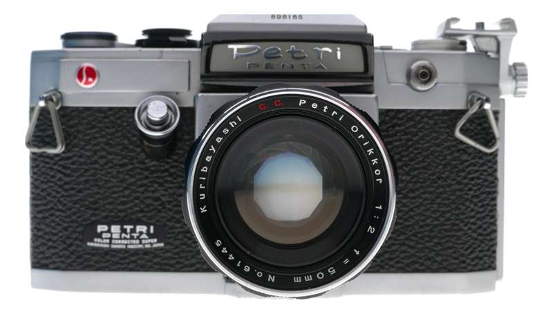 Kuribayashi Petri Penta 35mm Film SLR Camera M42 Orikkor 2/50