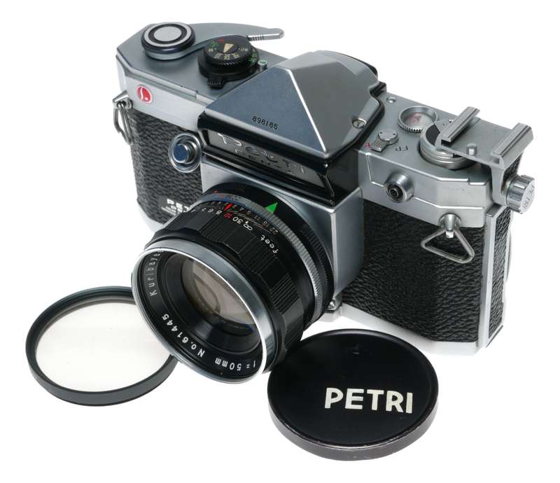 Kuribayashi Petri Penta 35mm Film SLR Camera M42 Orikkor 2/50