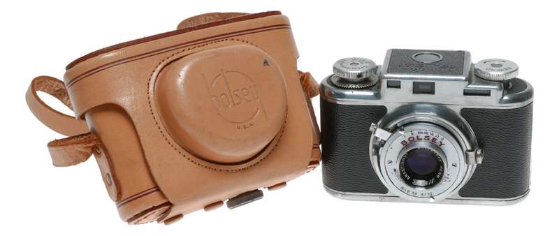 Bolsey 35 Model B Film Camera Wollensak f/3.2 44mm