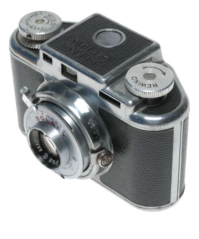 Bolsey 35 Model B Film Camera Wollensak f/3.2 44mm