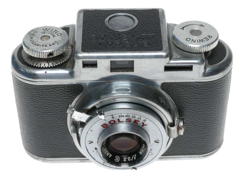 Bolsey 35 Model B Film Camera Wollensak f/3.2 44mm
