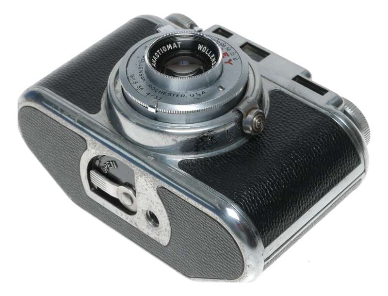 Bolsey 35 Model B Film Camera Wollensak f/3.2 44mm