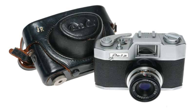 Yamato Pal Junior 35mm Film Camera Yamanon 3.5/45 Rare
