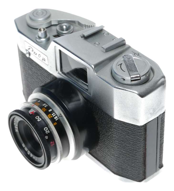Yamato Pal Junior 35mm Film Camera Yamanon 3.5/45 Rare