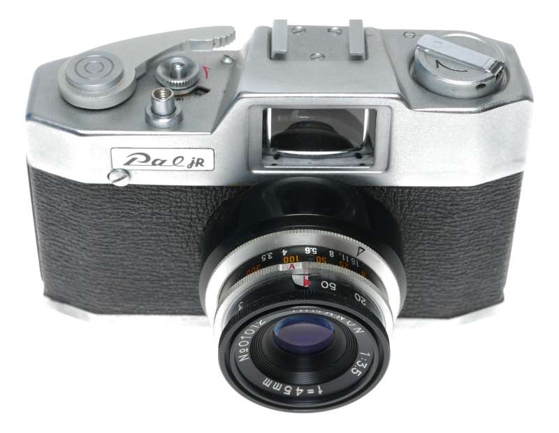 Yamato Pal Junior 35mm Film Camera Yamanon 3.5/45 Rare