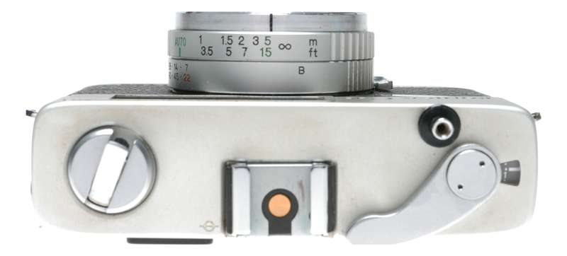 Konica C35 Film Point Shoot RF Camera Hexanon 1:2.8 f=38mm