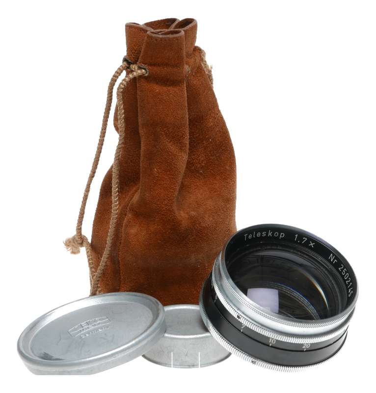 Zeiss Ikon Teleskop 1.7x Contaflex I II Camera Lens