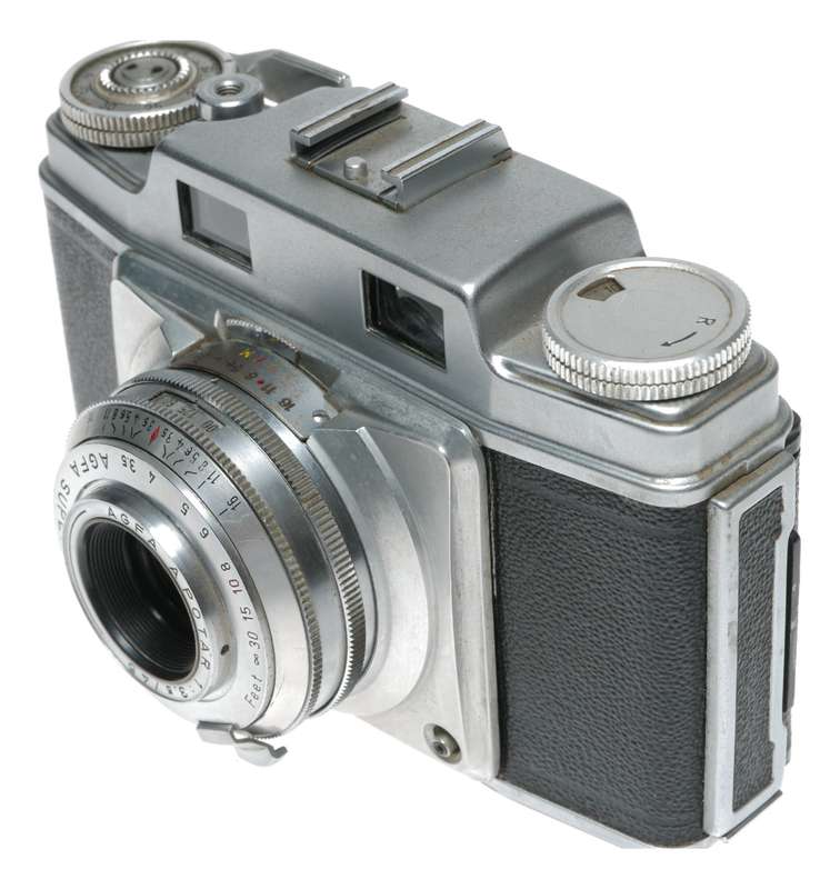 Agfa Super Silette 35mm Film Rangefinder Camera Apotar 1:3.5/45