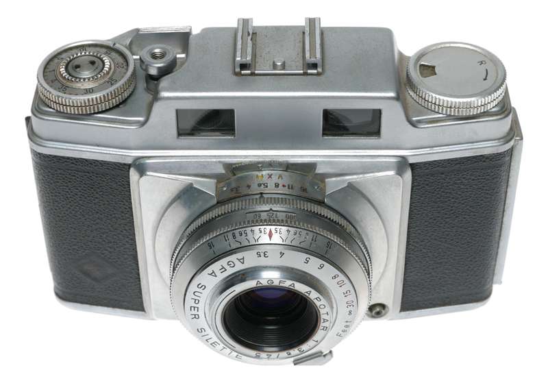 Agfa Super Silette 35mm Film Rangefinder Camera Apotar 1:3.5/45