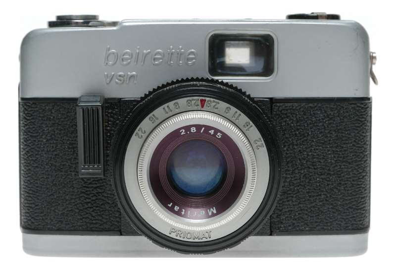 Beier Beirette VSN Film Viewfinder Camera DDR Meritar 2.8/45