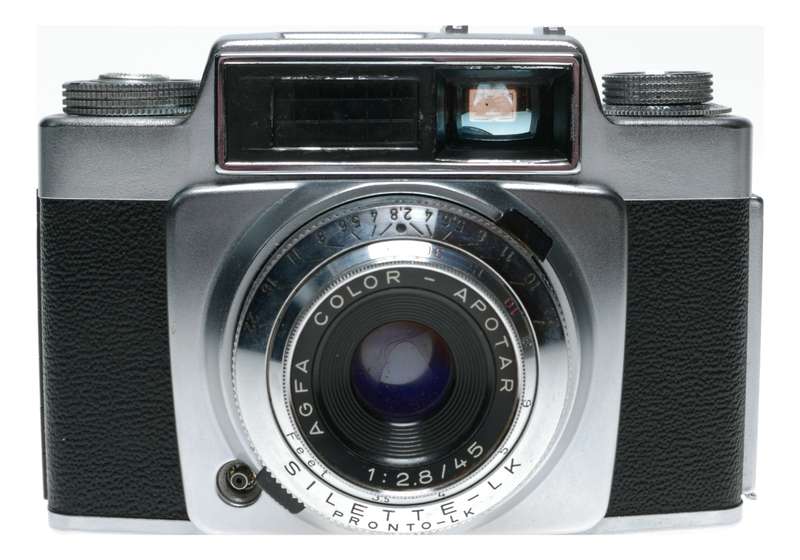 Agfa Silette-LK 35mm Film Camera Color-Apotar 2.8/45