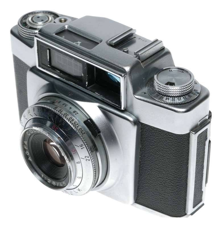 Agfa Silette-LK 35mm Film Camera Color-Apotar 2.8/45