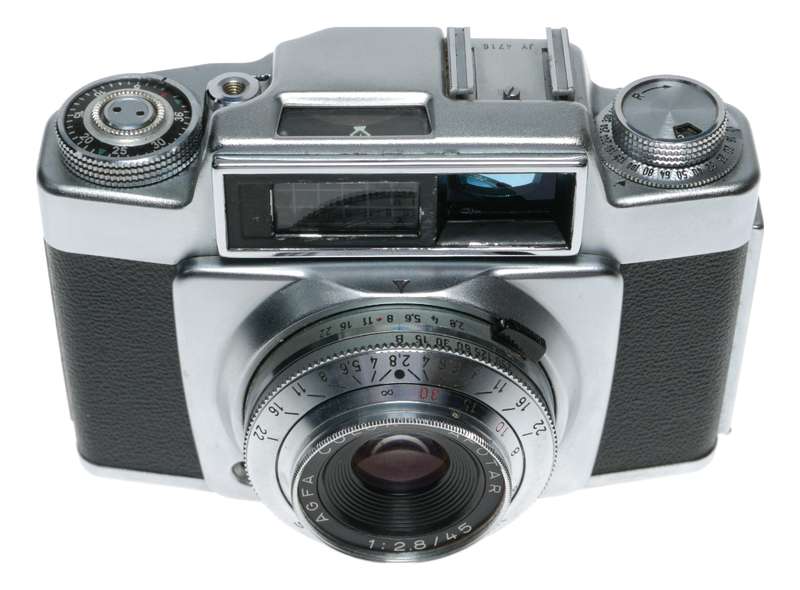 Agfa Silette-LK 35mm Film Camera Color-Apotar 2.8/45