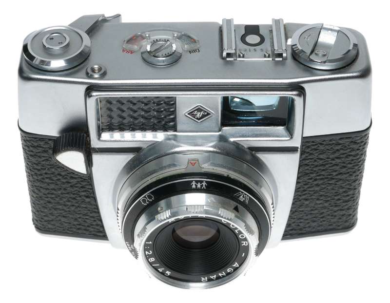 Agfa Optima Ia Agfamatic 35mm Film Camera Agnar 2.8/45