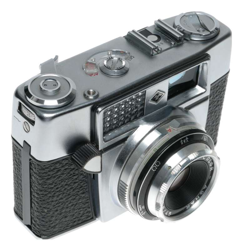Agfa Optima Ia Agfamatic 35mm Film Camera Agnar 2.8/45