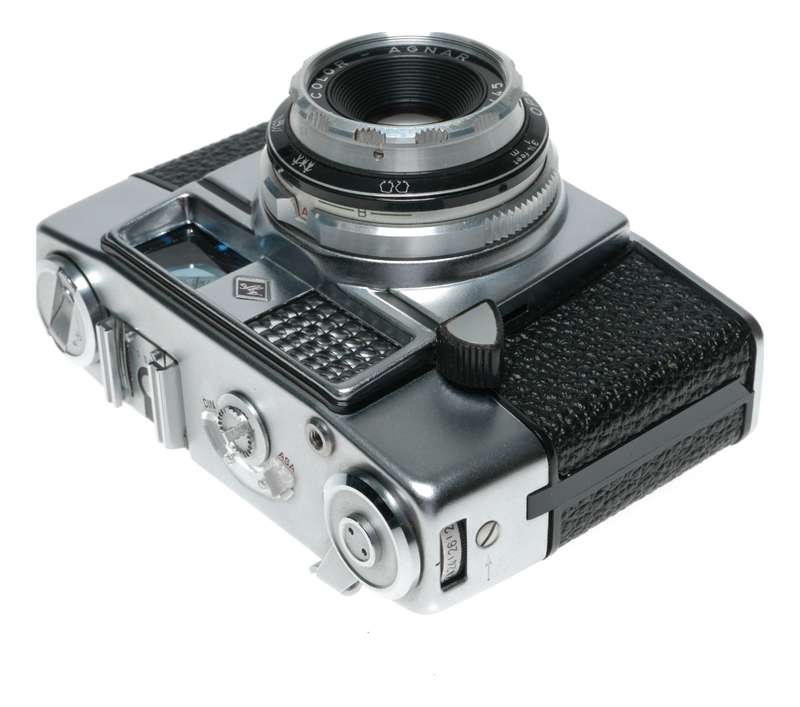 Agfa Optima Ia Agfamatic 35mm Film Camera Agnar 2.8/45