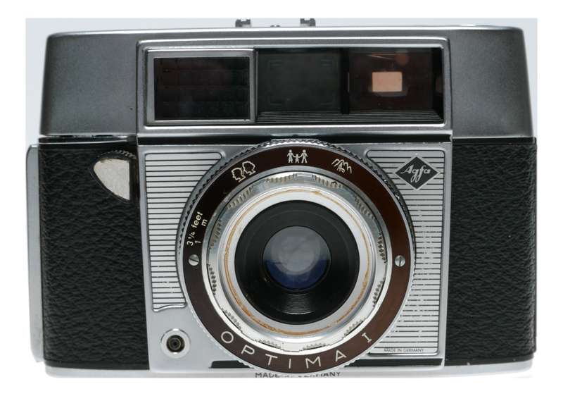 Agfa Optima I Model h2 35mm Film Camera Agnar 2.8/45