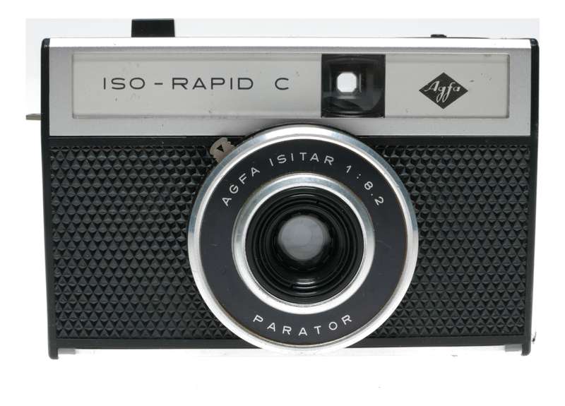 Agfa Iso-Rapid C Model 1 Film Cartridge Camera Isitar 1:8.2