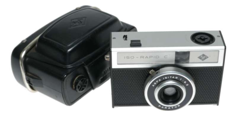 Agfa Iso-Rapid C Model 1 Film Cartridge Camera Isitar 1:8.2