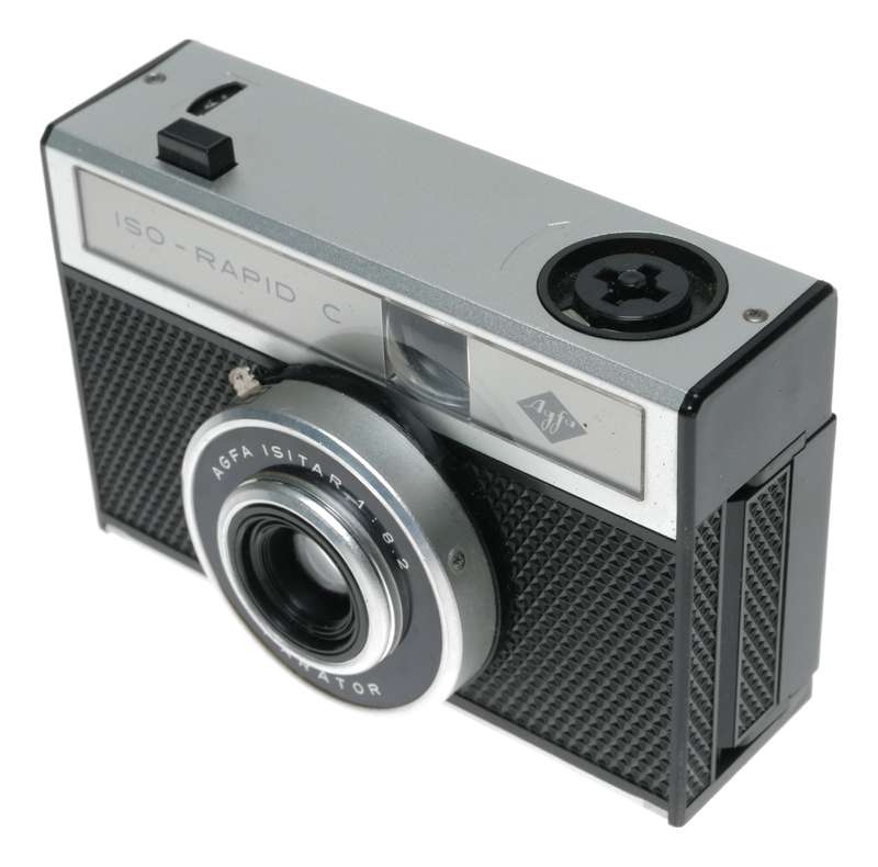 Agfa Iso-Rapid C Model 1 Film Cartridge Camera Isitar 1:8.2