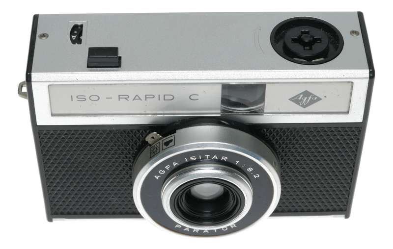 Agfa Iso-Rapid C Model 1 Film Cartridge Camera Isitar 1:8.2