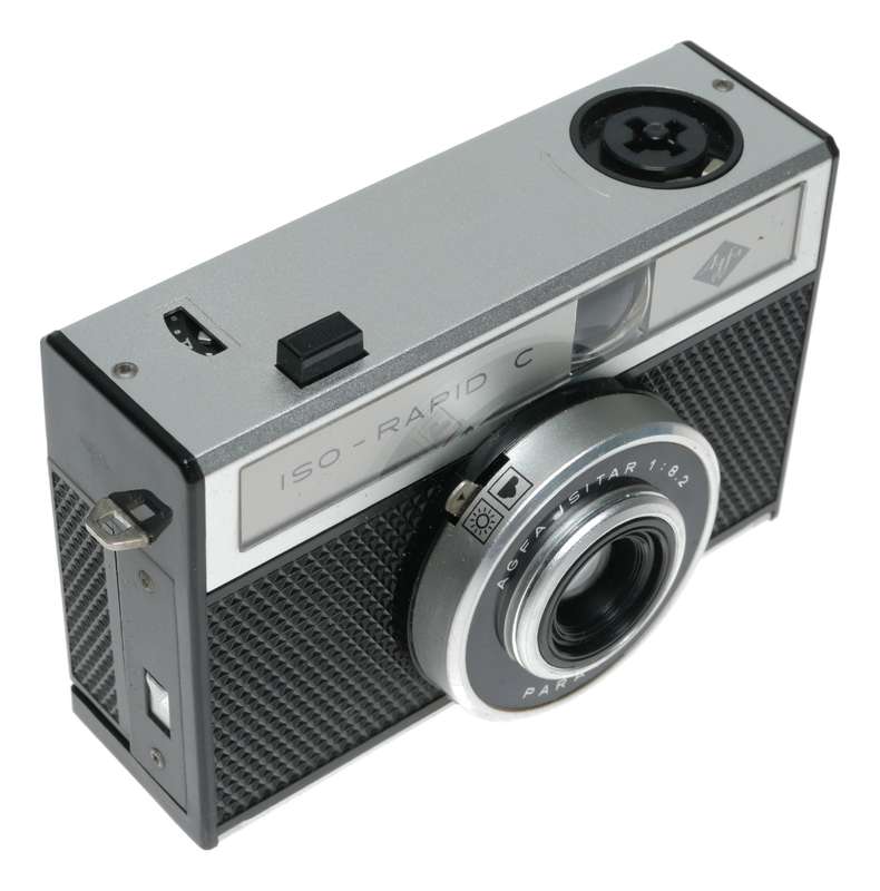 Agfa Iso-Rapid C Model 1 Film Cartridge Camera Isitar 1:8.2