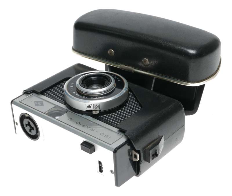 Agfa Iso-Rapid C Model 1 Film Cartridge Camera Isitar 1:8.2