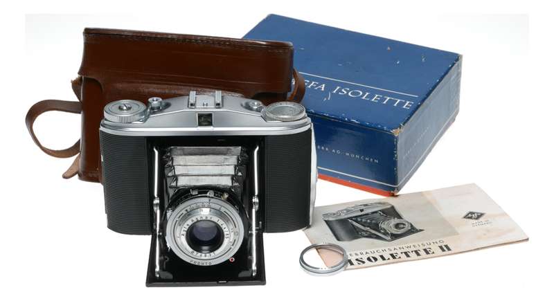 Agfa Isolette II 120 Film 6x6 Folding Camera Agnar 4.5/85