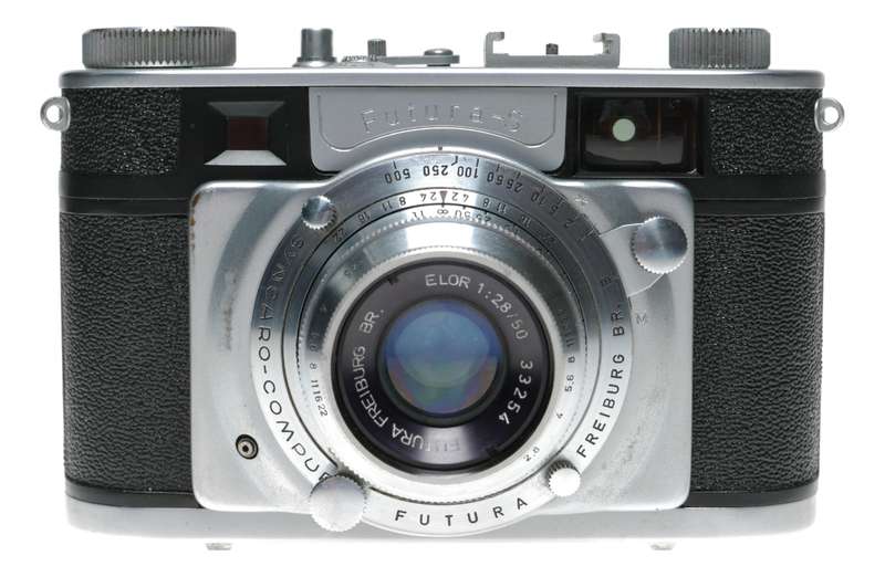 Futura-S Rangefinder 35mm film camera ELOR 1:2.8 f=50mm