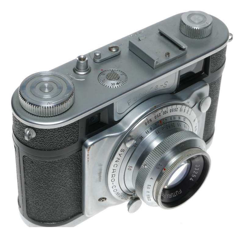 Futura-S Rangefinder 35mm film camera ELOR 1:2.8 f=50mm