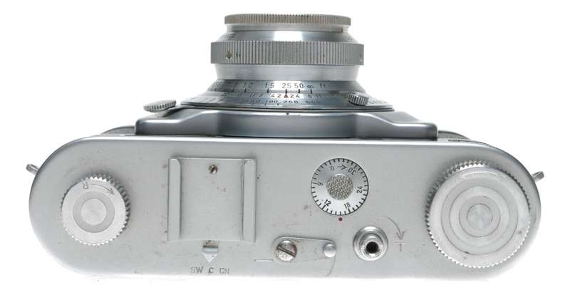 Futura-S Rangefinder 35mm film camera ELOR 1:2.8 f=50mm