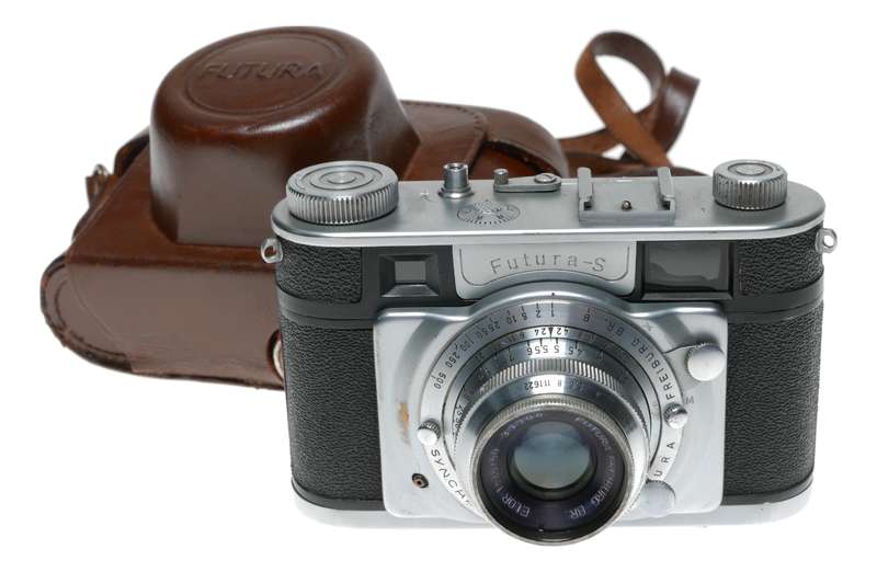 Futura-S Rangefinder 35mm Film Compact Camera Elor 2.8/50