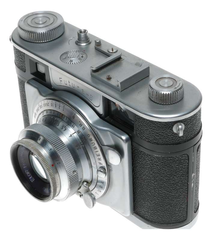 Futura-S Rangefinder 35mm Film Compact Camera Elor 2.8/50
