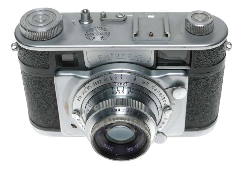 Futura-S Rangefinder 35mm Film Compact Camera Elor 2.8/50
