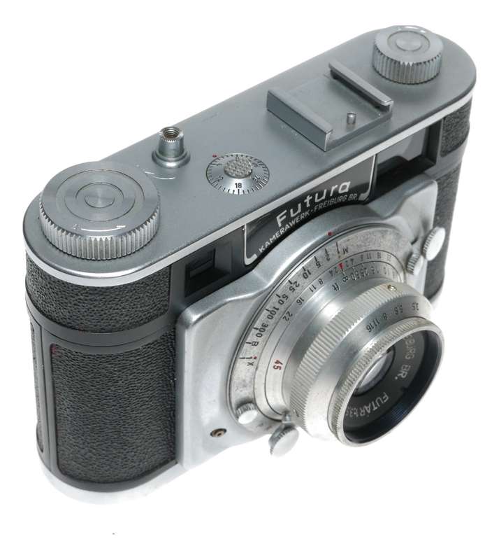 Futura P Standard 35mm Film Rangefinder Camera Futar 1:3.5/45