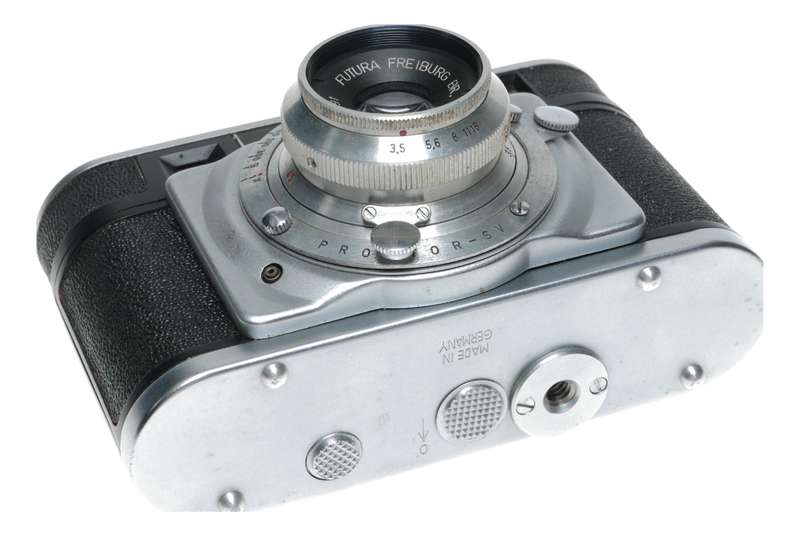 Futura P Standard 35mm Film Rangefinder Camera Futar 1:3.5/45