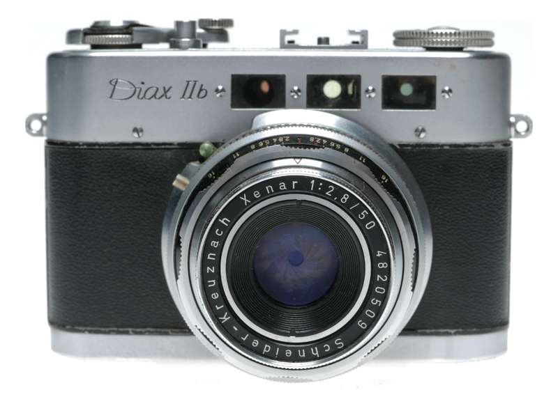 Diax IIb Film Camera Xenar 2.8/50 Xenagon 3.5/35 Tele 3.5/90