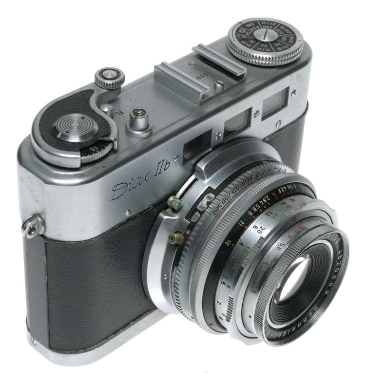 Diax IIb Film Camera Xenar 2.8/50 Xenagon 3.5/35 Tele 3.5/90