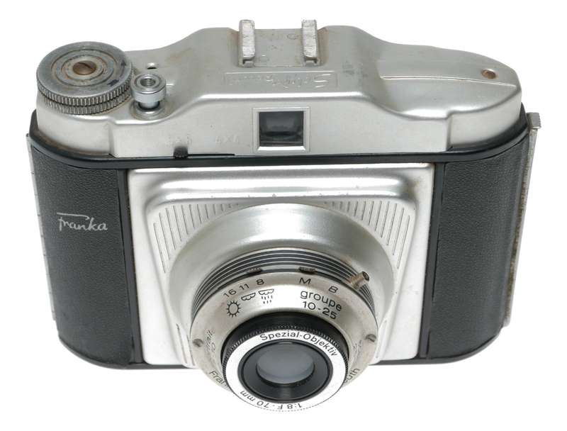 Franka Solida Record Dual Format 120 Film Camera 1:8 F=70mm