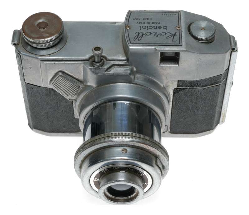 C.M.F. Koroll Bencini 120 Film 6x6 4.5x6 Camera F:11 Lens