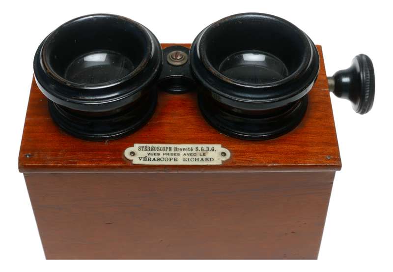 Jules Richard Paris Box Type Verascope Stereoscopic Viewer