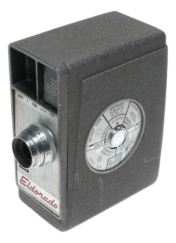 DeJUR EIGHT Eldorado 8mm Film Cine Camera Elgeet f:2.5