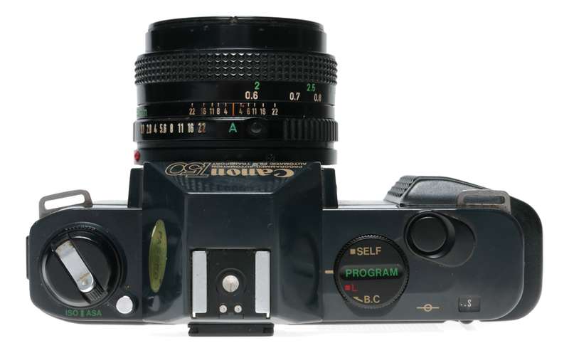 Canon T50 35mm SLR Film Camera MD 1.8/50